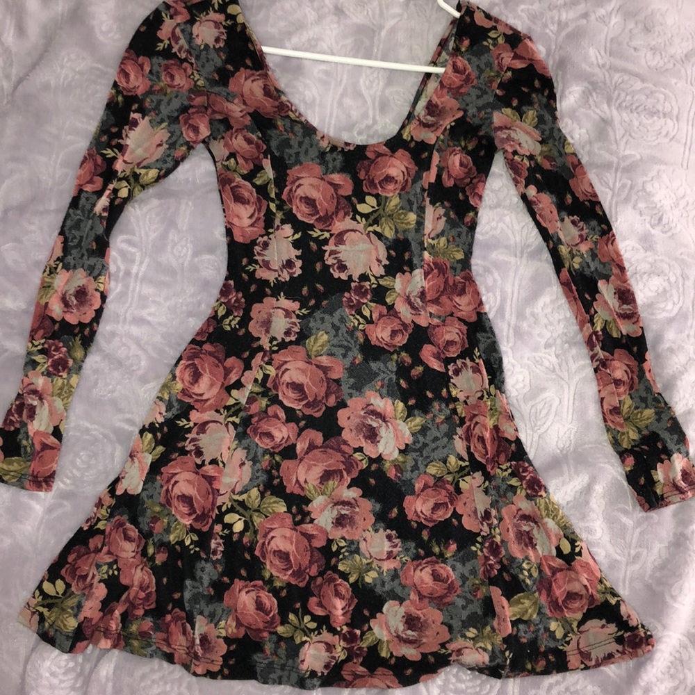 Floral Sparkle&Fade dress